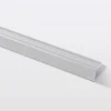 GoodHome Profilé De Rénovation Pour Sol<Profilé de finition en U en aluminium pour sol , décor métal mat 8,5 x 1 800 mm