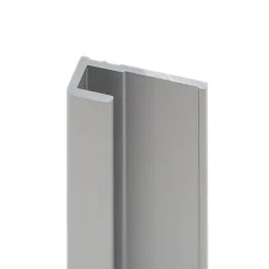 Schulte Panneau Mural De Salle De Bains<Profilé de fintion pour panneaux muraux DécoDesign, alu argenté