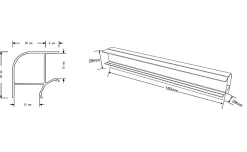 GoodHome Plinthe De Cuisine<Profil de jonction angle pour plinthe