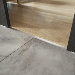 Diall Profilé Carrelage<Profilé de rattrapage extérieur droit aluminium brut argent lisse 32mmx100cm