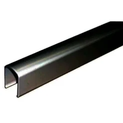 Ferco Porte Nue<Profil de recouvrement pour ferme-imposte longueur 3050 RAL 9005 - - 9-33444-33-0-6