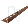 Lux Mosaic Profilé LAQUÉ OXYDE INTÉRIEUR/EXTÉRIEUR 12mm décoratif pour Carrelage Mural. Aluminium Laqué L.2,60m x 12mm. Luxury Oxyde- Profilé Carrelage