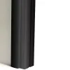Homewell Poignée De Porte<Profilé poignée alu Styldoor pour portes de placard coulissant d'ép. 19mm, laqué noir, longueur 2.55m