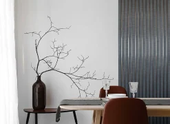 Lamelio Profils de finitions pour panneau mural décoratif anthracite (droite et gauche)- Panneau Mural Décoratif