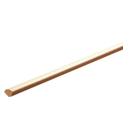 Moulure<Quart de rond adhésif MDF brut 16 x 16 mm L.2,4 m