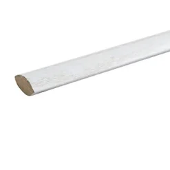 Quart de rond MDF frêne chêne blanc L.260 x l.1,2 cm- Lambris Mural