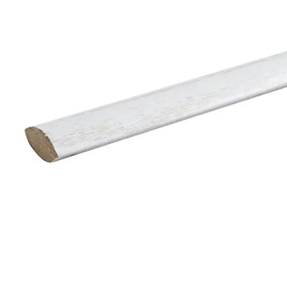 Quart de rond MDF frêne chêne blanc L.260 x l.1,2 cm- Lambris Mural