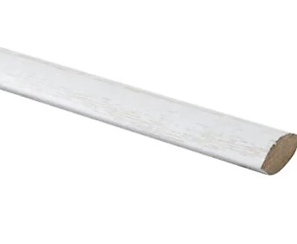 Quart de rond MDF frêne chêne blanc L.260 x l.1,2 cm- Lambris Mural