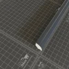 Tecnoprofils Panneau Mural De Salle De Bains<Quart de Rond PVC Cellulaire - Longueur 2.50 m - Lot de 5 - Anthracite