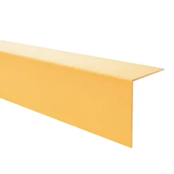 Quest Plinthe Pour Sol En Vinyle Et Pvc<Cornière PVC 50x50 mm de protection et de décoration, baguette d'angle de finition, profilé L, KT, rigide, l'or, 200 cm