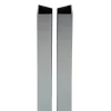 Nordlinger Pro Raccord de finition de plinthe de cuisine Nordlinger 16/19 mm, gris x 4- Plinthe De Cuisine