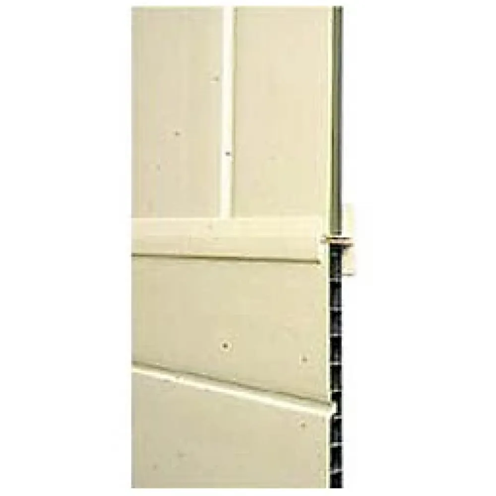 Lambris Mural<Raccord de lame PVC Blanc L. 260 cm x larg. 8/10 mm