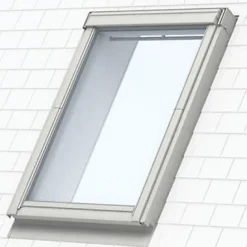 Velux Raccord de remplacement fenêtre de toit sur ardoises EL SK06 6000 gris- Raccord, Habillage Et Bloc Isolant De Fenêtre De Toit