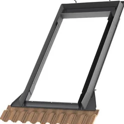 Velux Raccord, Habillage Et Bloc Isolant De Fenêtre De Toit<Raccord de remplacement fenêtre de toit sur tuiles EW SK06 0700C1 ocre jaune