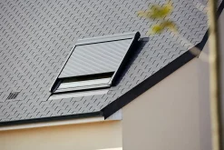 Velux Raccord, Habillage Et Bloc Isolant De Fenêtre De Toit<Raccord fenêtre de toit simple sur ardoises EDN UK04 gris