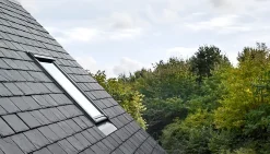 Velux Raccord, Habillage Et Bloc Isolant De Fenêtre De Toit<Raccord fenêtre de toit simple sur ardoises EDN UK04 gris