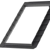Velux Raccord fenêtre de toit simple sur ardoises EDL CK02 gris- Raccord, Habillage Et Bloc Isolant De Fenêtre De Toit