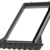 Velux Raccord fenêtre de toit simple sur tuiles EDW UK08 rouge- Raccord, Habillage Et Bloc Isolant De Fenêtre De Toit