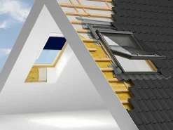 Velux Raccord, Habillage Et Bloc Isolant De Fenêtre De Toit<Raccord fenêtre de toit simple sur tuiles EDW UK04 rouge