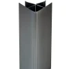 Nordlinger Pro Raccord universelle de plinthe de cuisine Nordlinger 16/19 mm, gris- Plinthe De Cuisine