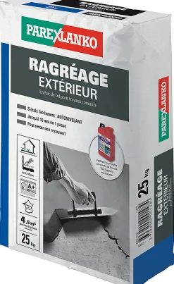 Parexlanko Ragréage Et Primaire Pour Carrelage<Ragréage extérieur 25 kg gris