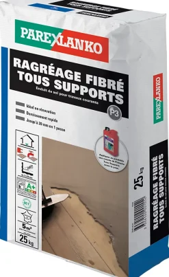 Parexlanko Ragréage Et Primaire Pour Carrelage<Ragréage fibré tous supports 25 kg