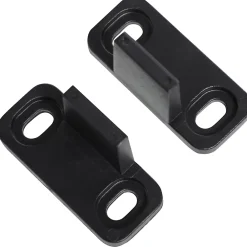 Homcom Rail porte coulissante 2 m avec quincaillerie - kit de rail pour porte coulissante 100Kg - acier au carbone noir- Porte Coulissante