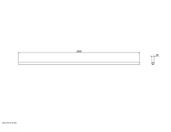 Fortia Rampe arrondie pour escalier aluminium argent- Accessoire D'Escalier