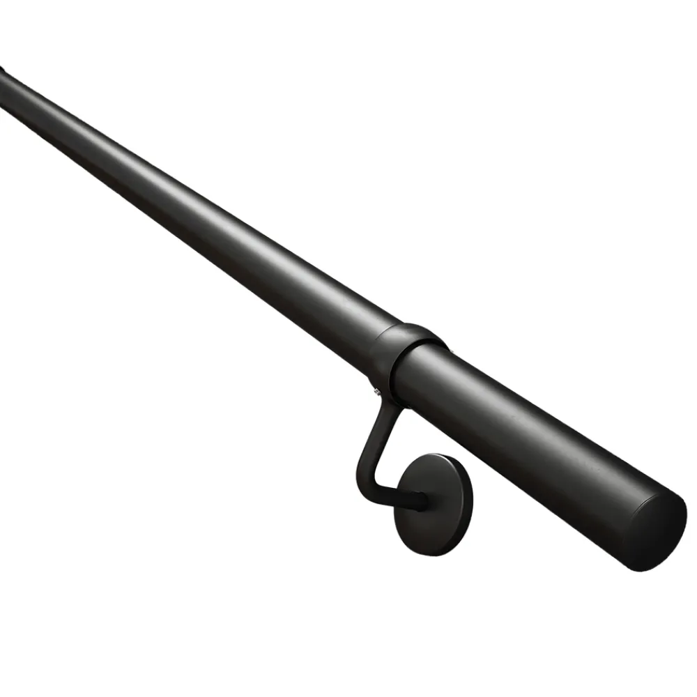 Fortia Accessoire D'Escalier<Rampe arrondie pour escalier acier noir