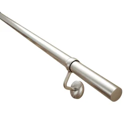 Fortia Accessoire D'Escalier<Rampe arrondie pour escalier acier argent