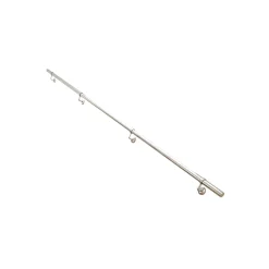Fortia Accessoire D'Escalier<Rampe arrondie pour escalier acier argent