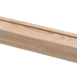 Fortia Rampe carrée pour escalier chêne coloris naturel- Accessoire D'Escalier