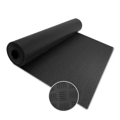 Floordirekt Revetement sur mesure, Noir 120 x 200 cm -- Dalle Pvc Garage