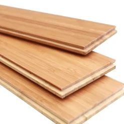 GoodHome Revêtement de sol à coller Rayong 2 M en bambou verni- Parquet Contrecollé|Voir Tous Les Parquets