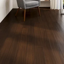GoodHome Revêtement de sol clipsable Chaiya 2 M en bambou verni- Parquet Contrecollé|Voir Tous Les Parquets