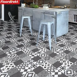 Floordirekt Dalle Et Lame Pvc<Revêtement de sol CV Amadora 990D 200 x 50 cm -