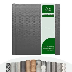 Floordirekt Revêtement de sol Expotop Noir Vinyle 200 x 300 cm- Lino Sol Vinyle Pvc