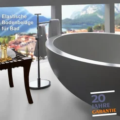 Floordirekt Dalle Et Lame Pvc<Revêtement de sol Expotop Blanc Vinyle 200 x 500 cm