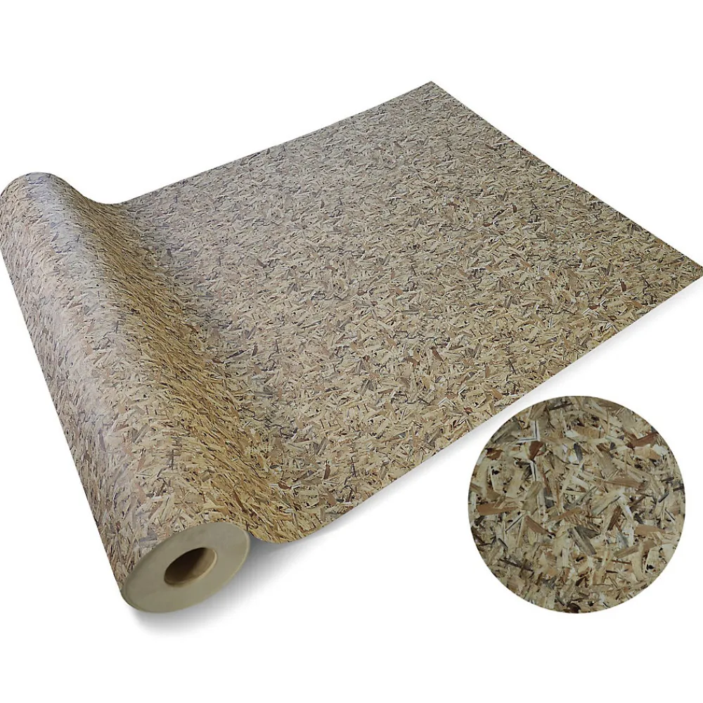 Floordirekt Revêtement de sol PVC 3D Moonlight Osb Vinyle 200 x 150 cm -- Dalle Et Lame Pvc