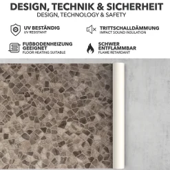 Floordirekt Dalle Et Lame Pvc<Revêtement de sol sur mesure Atlantic Selby 162M 100 x 100 cm -