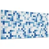 Wallfluent Revêtement Mural PVC 100x50 cm Motif Marbre Naturel 1 pièce- Lambris Mural