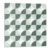 Wallfluent Lambris Mural<Revêtement Mural PVC 50x50 cm Géométrie Des Cercles Et Des Carrés 4 pièces