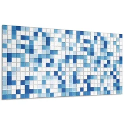 Wallfluent Revêtement Mural PVC 120x60 cm Motif Marbre Naturel 1 pièce- Lambris Mural