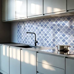 Wallfluent Revêtement Mural PVC 120x60 cm Motif Zébré 1 pièce- Lambris Mural
