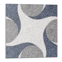 Wallfluent Lambris Mural<Revêtement Mural PVC 50x50 cm Motif De Mosaïque Abstrait 4 pièces