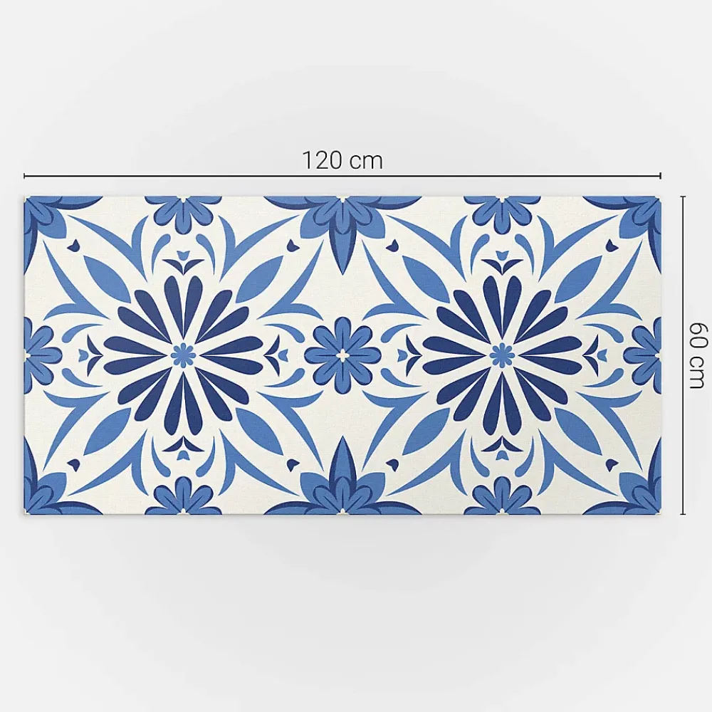 Wallfluent Lambris Mural<Revêtement Mural PVC 120x60 cm Motifs Végétaux En Carreaux 1 pièce