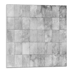 Wallfluent Lambris Mural<Revêtement Mural PVC 50x50 cm Texture De Mosaïque 4 pièces