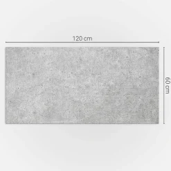Wallfluent Revêtement Mural PVC 120x60 cm Motif Avec Des Pierres En Arrière-Plan 1 pièce- Lambris Mural