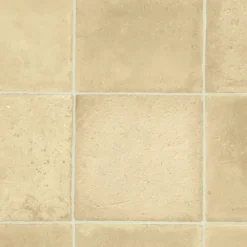 Tarkett Revêtement sol PVC Pluton effet carrelage 4m (vendu au m²)- Lino Sol Vinyle Pvc