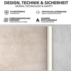 Floordirekt Revêtement sur mesure Atlantic Midas 139L 100 x 300 cm -- Dalle Et Lame Pvc